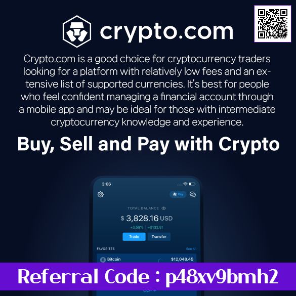 Crypto.com Referral Code